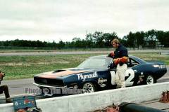 Swede Savage at a photoshoot for the cover of Car Life