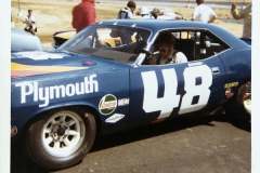 Swede in the boss\'s car.