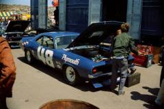Hood up at the Gurney pits