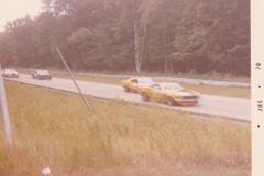 Swede Savage chasing the Mustangs